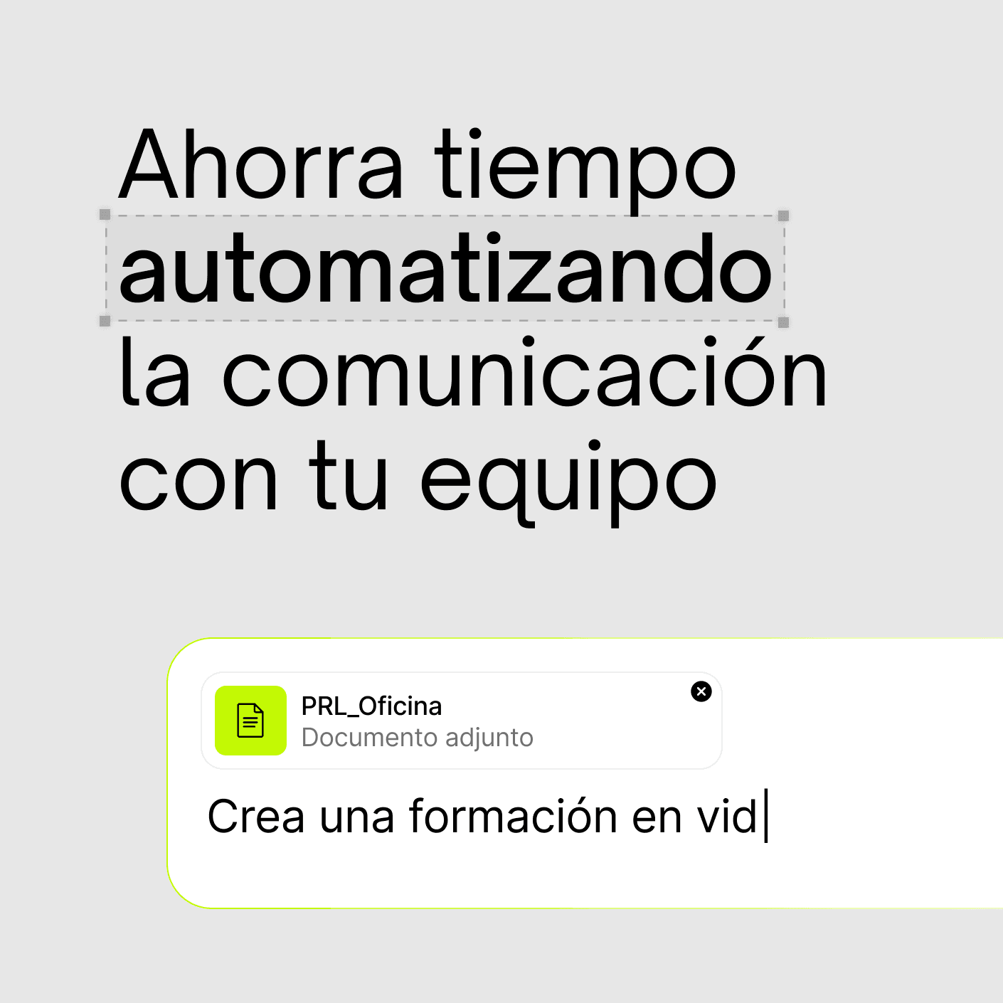 Ahorra tiempo en RRHH automatizando la comunicación con tu equipo