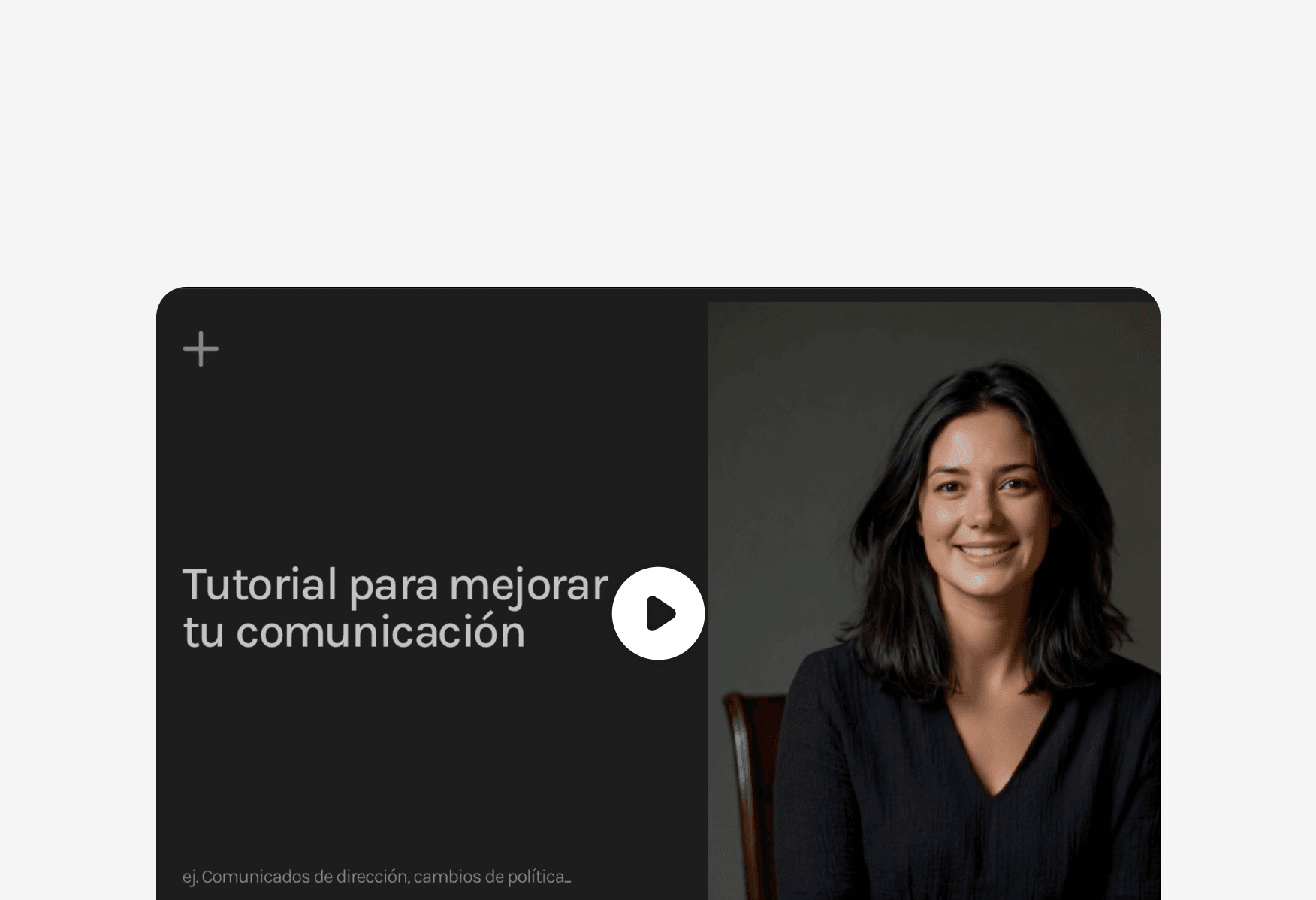 Cómo convertir tus comunicados en vídeo en minutos