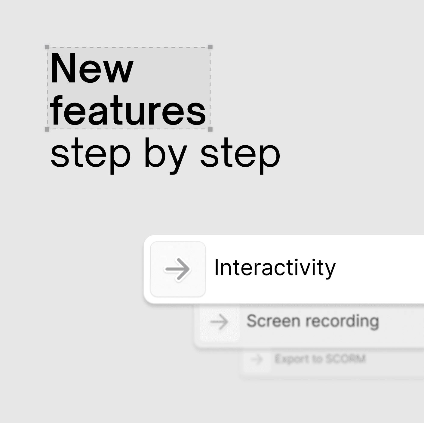 Vidext Visual: New features step by step