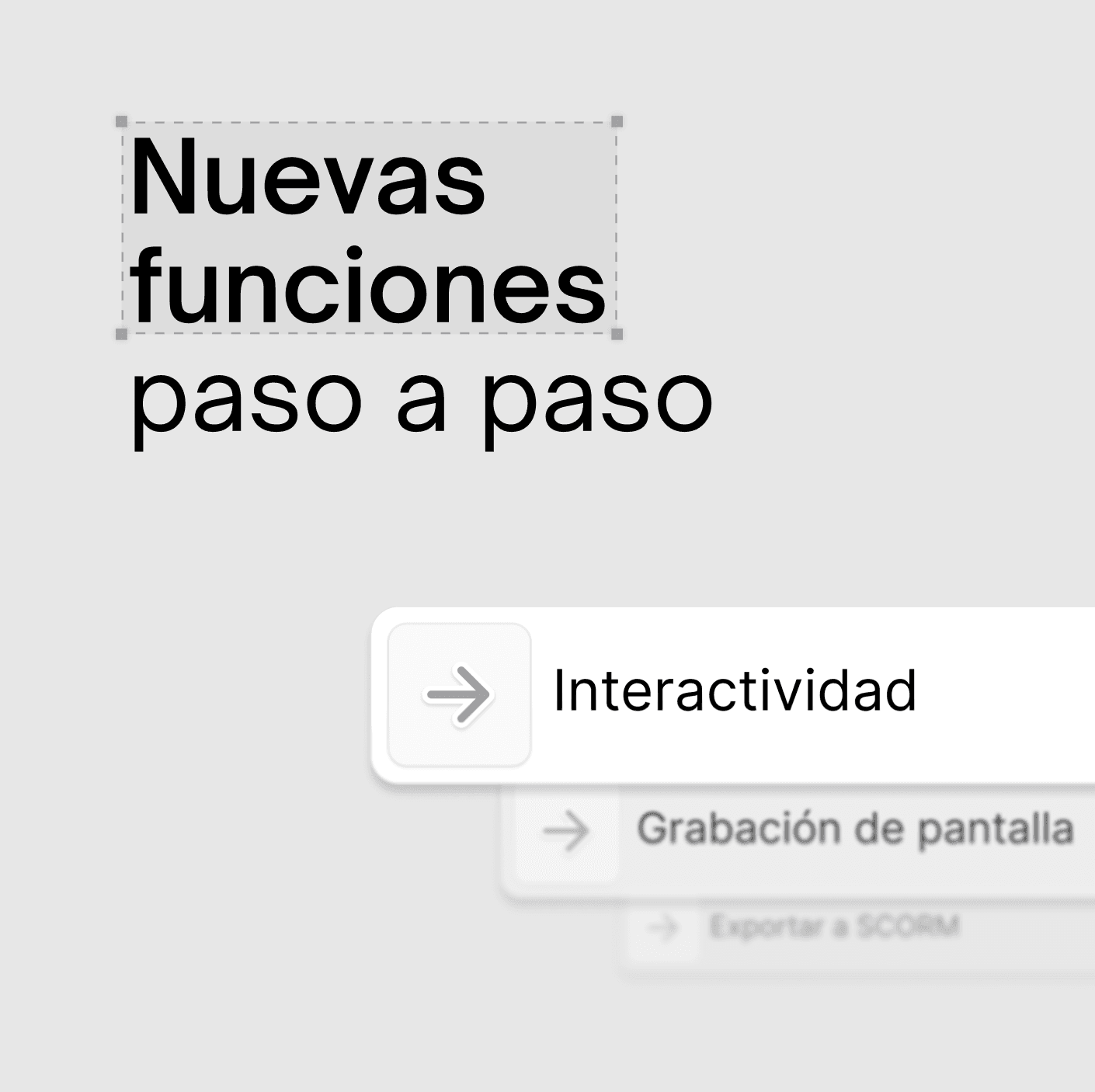 Vidext Visual: Nuevas funciones paso a paso